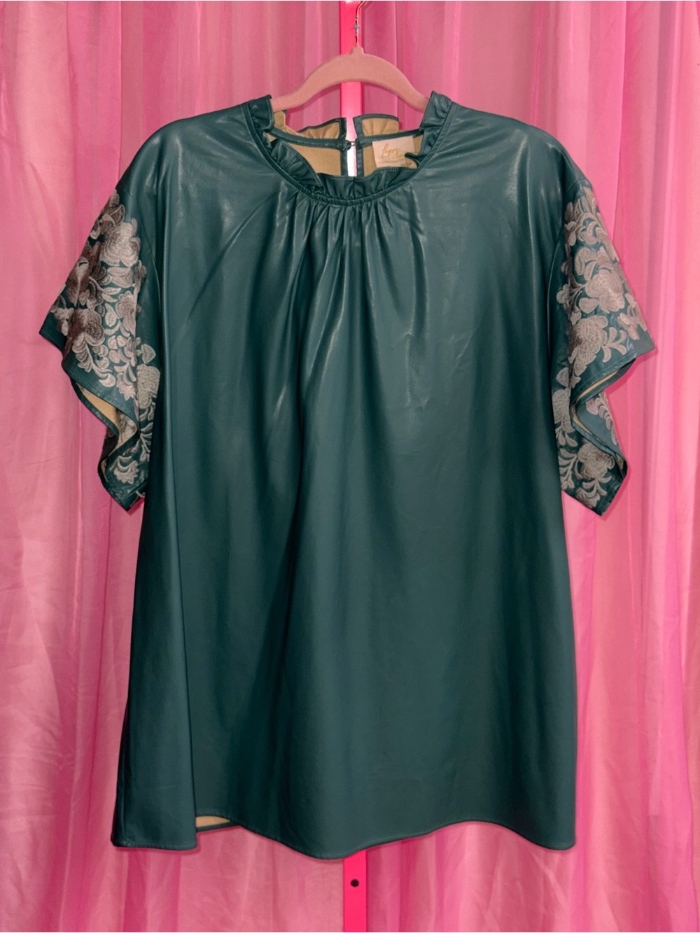 Layerz Clothing - Beaucoup Texas Embroidered Peasant Top - 2XL - NWOT